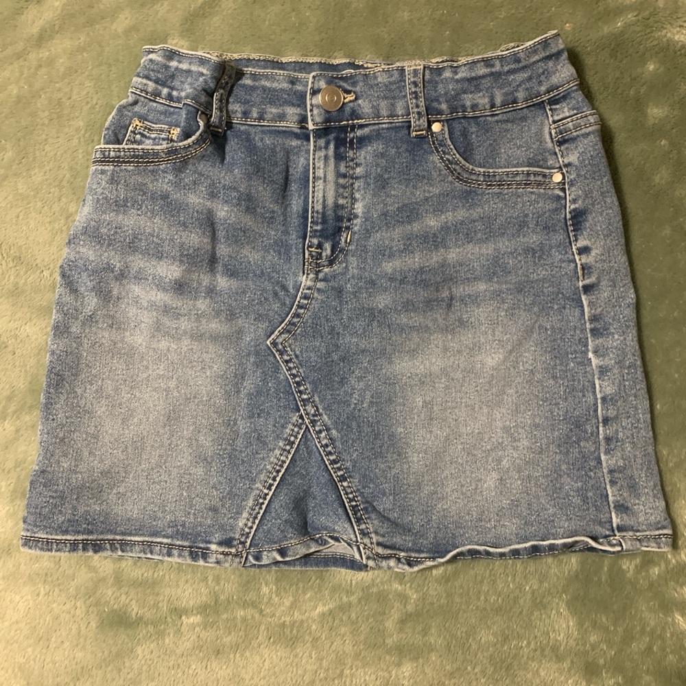 Wonder Nation Blue Denim Skirt